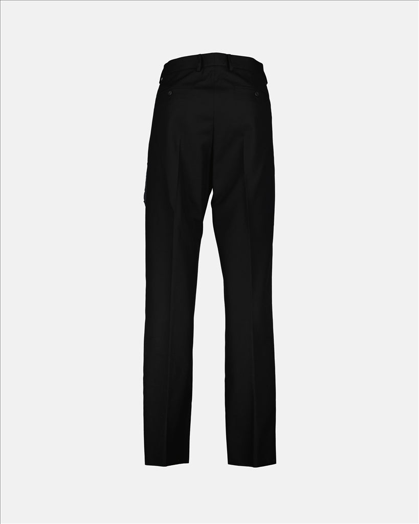 Pants Straight Pants Alexander McQueen Black Man