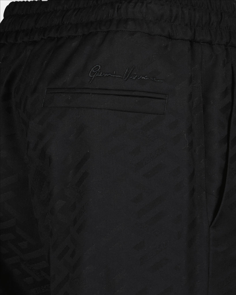 Hosen Pantalon droit Versace Schwarz Femme