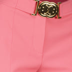 Pantalons Pantalon droit Moschino Rose Femme