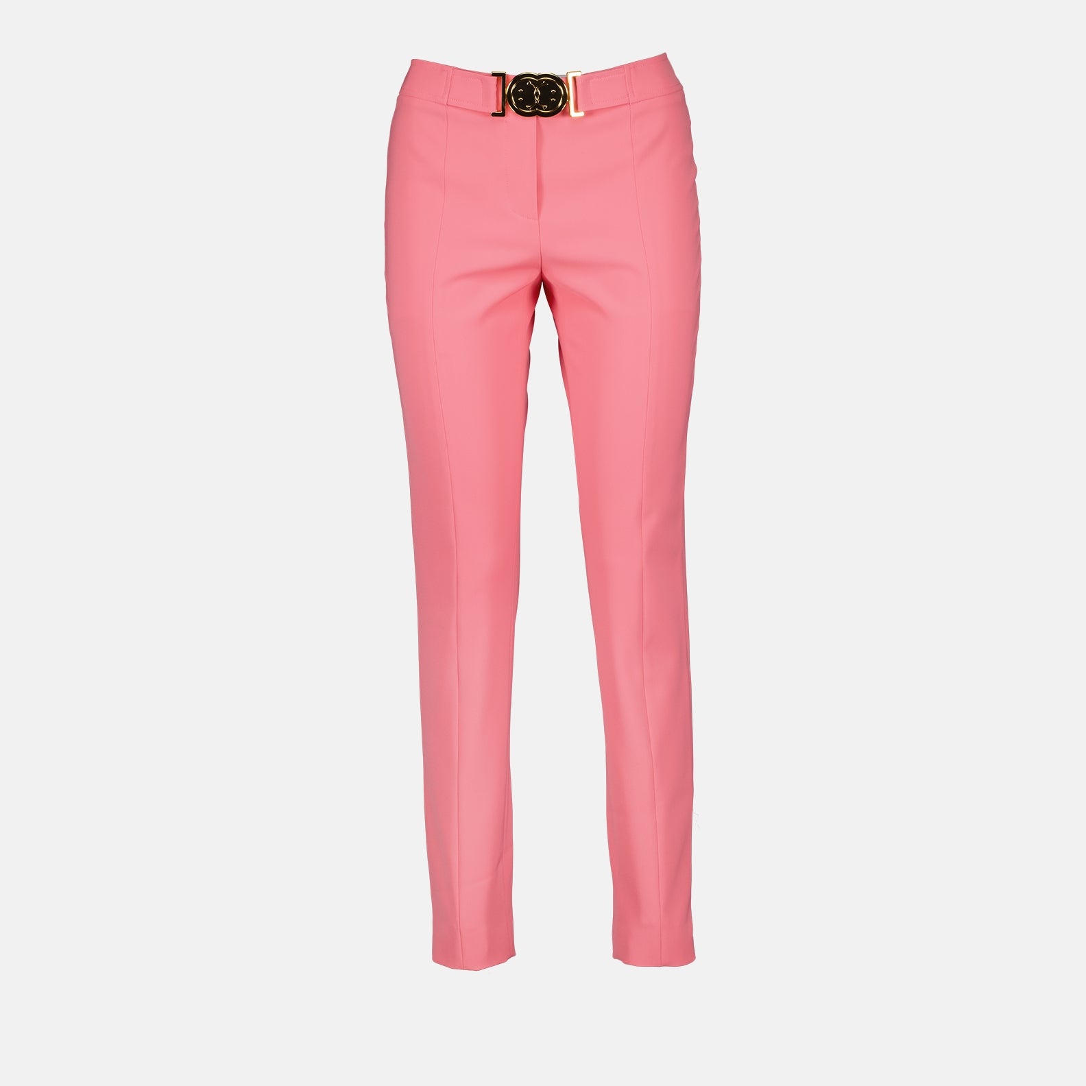 Pantalons Pantalon droit Moschino Rose Femme