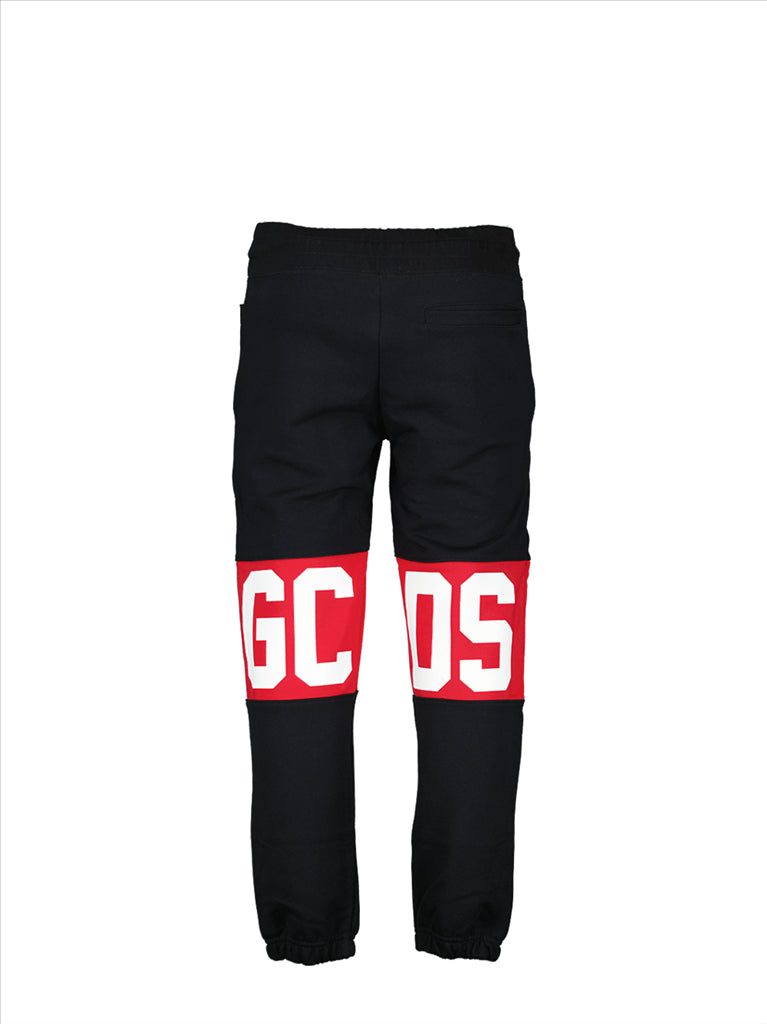 Hosen Jogging à logo GCDS Schwarz Homme