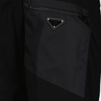 Pants Cotton pants Prada Black Man