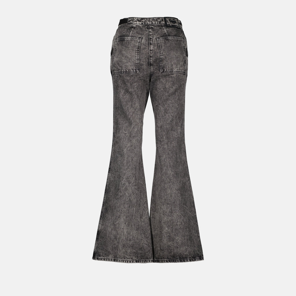 Pantalons Pantalon en denim Fendi Gris Femme