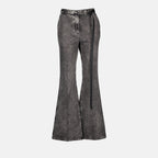 Pantalons Pantalon en denim Fendi Gris Femme