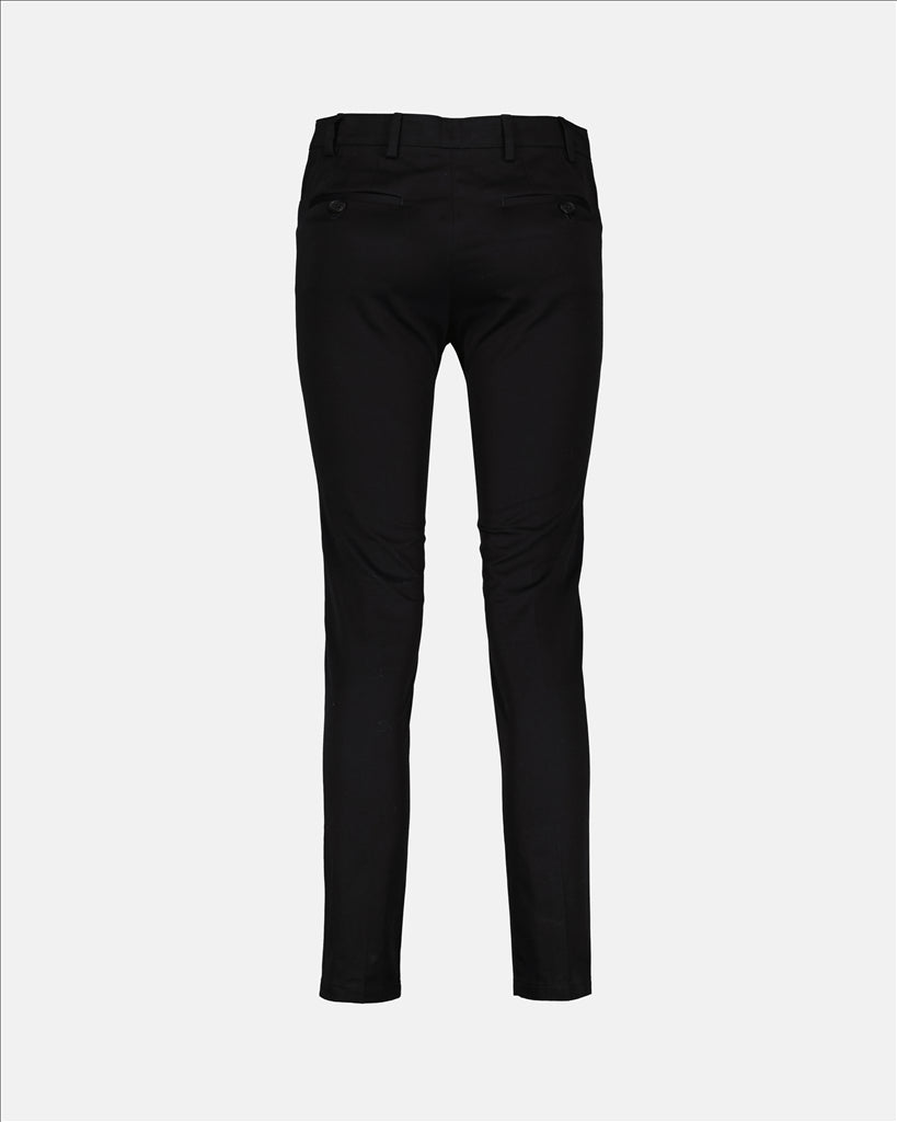 Pantalones Pantalon en gabardine Linea Rossa Negro Femme