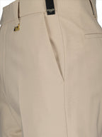 Hosen Pantalon en laine Fendi Beige Homme