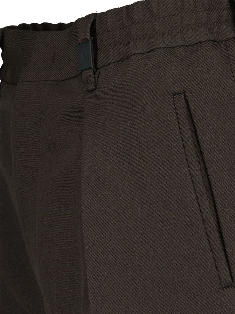 Hosen Pantalon en laine Fendi Braun Homme