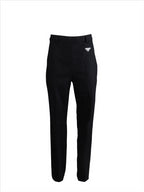 Pants Wool pants Prada Black Women