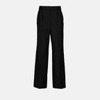 Pants Mohair pants Prada Black Women