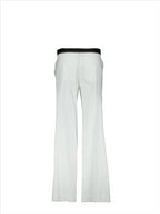 Pants Poplin pants Prada White Women