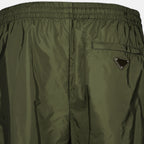 Pants Re-Nylon Pants Prada Khaki Man
