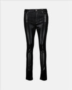 Pantalons Pantalon en simili cuir Dolce & Gabbana Noir Femme