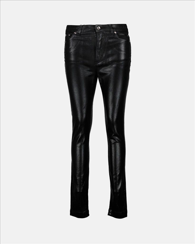 Pantalon en simili cuir