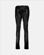 Pantalons Pantalon en simili cuir Dolce & Gabbana Noir Femme