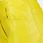 Pants Faux Leather Pants MSGM Yellow Women