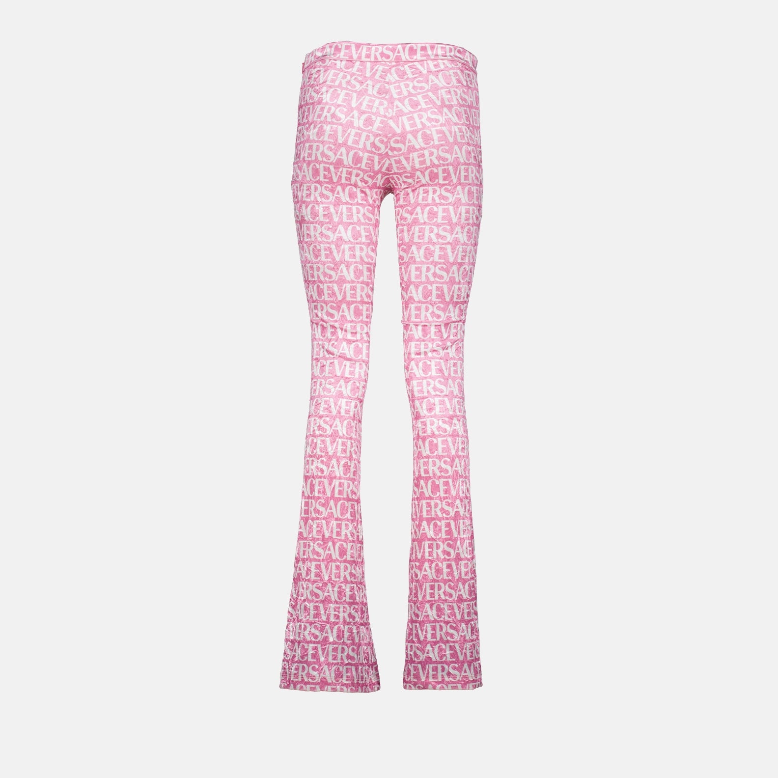 Pantaloni Pantalon en velours Versace Rosa Femme