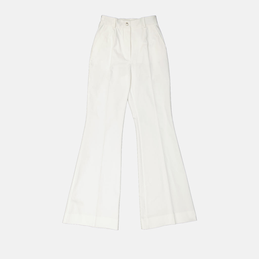 Pants Flared pants Dolce & Gabbana White Women