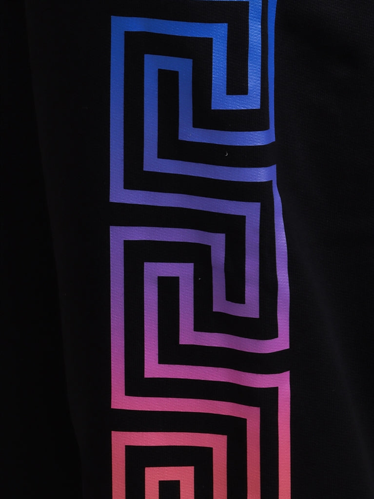 Bekleidung Pantalon Greca Neon Kids Versace Schwarz Kinder