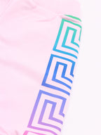 Clothing Greca Neon Kids Pants Versace Pink Kids