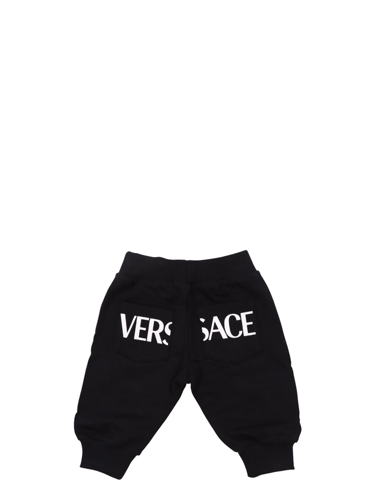 Clothing Greca pants Versace Black Kids