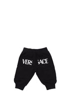 Clothing Greca pants Versace Black Kids