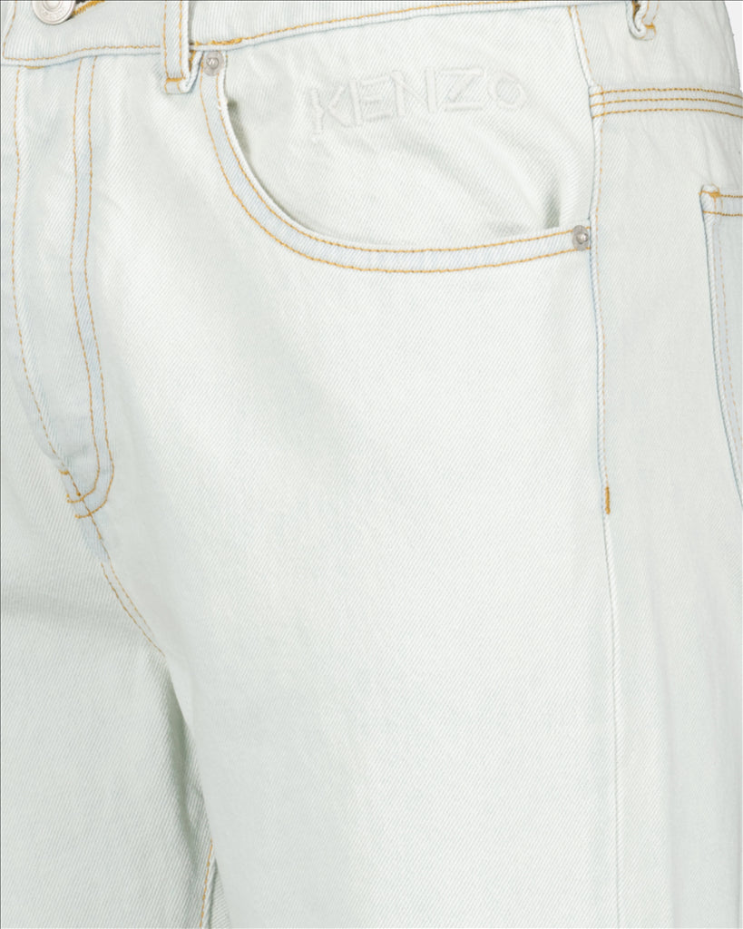 Pantalons Pantalon jean Kenzo Blanc Homme