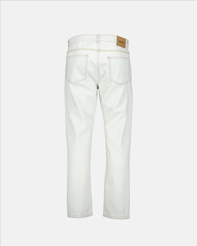 Pantalons Pantalon jean Kenzo Blanc Homme