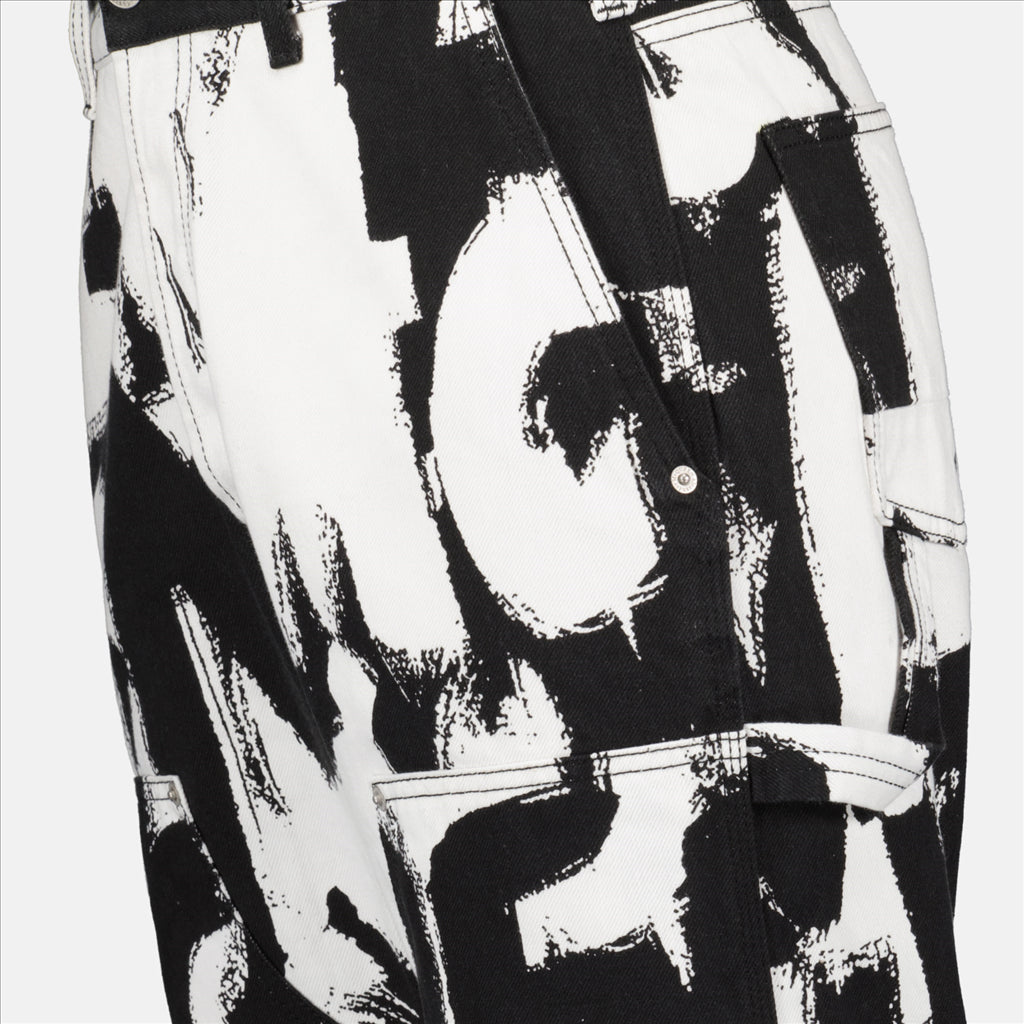 Hosen Pantalon jean Alexander McQueen Weiß Homme