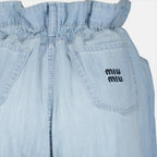 Pantalons Pantalon jean Miu Miu Bleu Femme