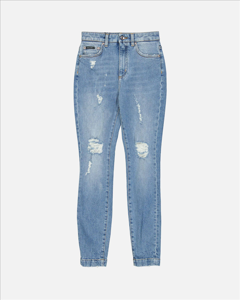 Hosen Pantalon jean Dolce & Gabbana Blau Femme