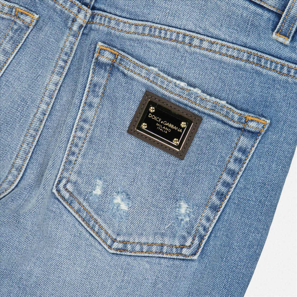 Hosen Pantalon jean Dolce & Gabbana Blau Femme