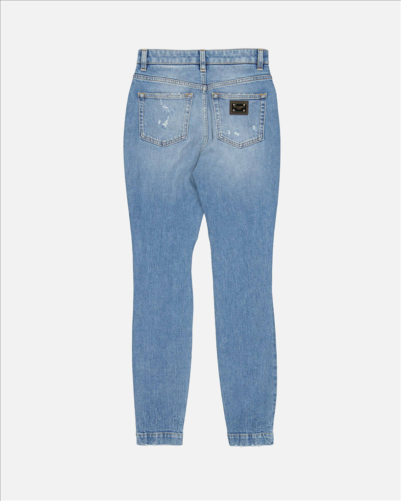 Hosen Pantalon jean Dolce & Gabbana Blau Femme