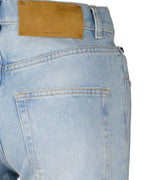 Pants Faded Denim Pants Off-White Blue Women