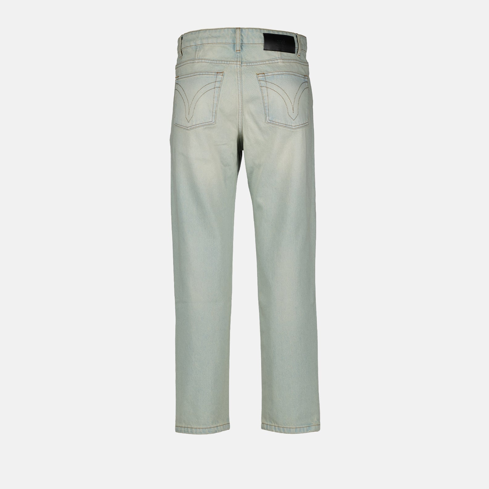 Pantalones Pantalon jean droit Ami PARIS Azul Homme