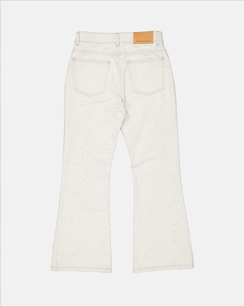 Hosen Ausgestellte Jeans Stella McCartney Grau Frauen