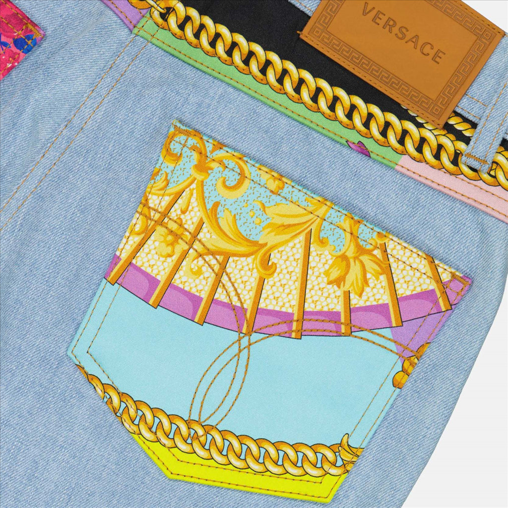 Pantalons Pantalon jean I Ventagli Versace Bleu Femme