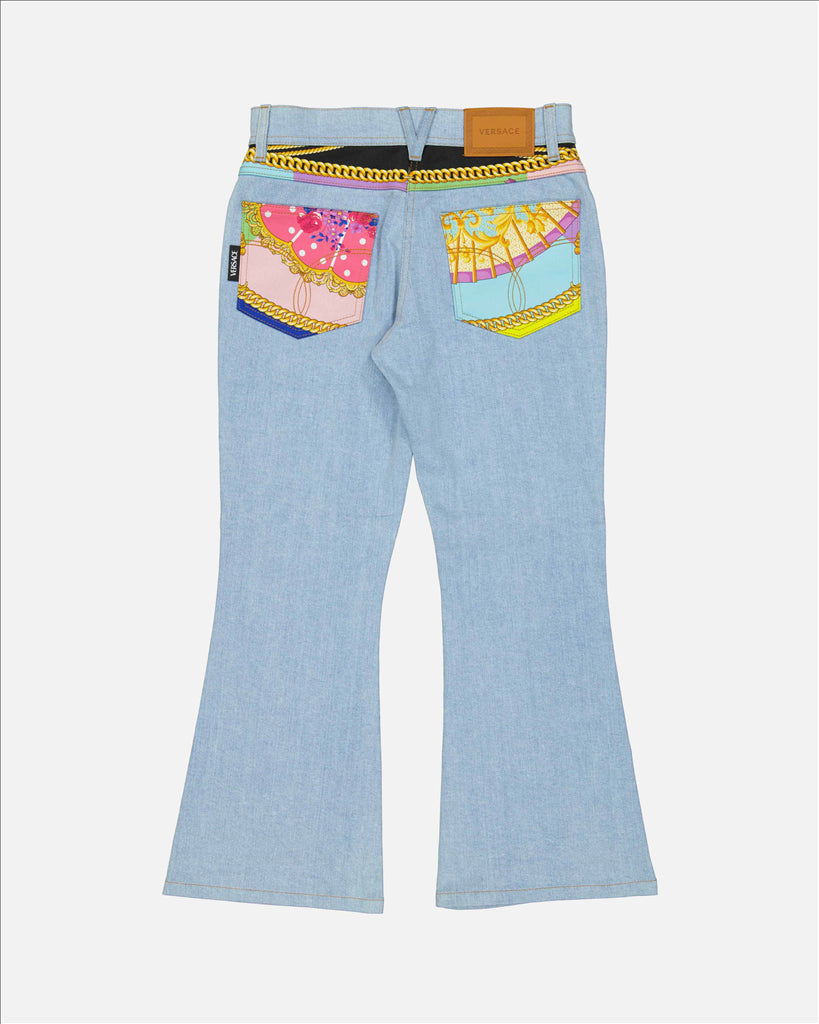 Pantalons Pantalon jean I Ventagli Versace Bleu Femme