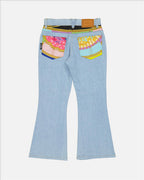 Pantalons Pantalon jean I Ventagli Versace Bleu Femme