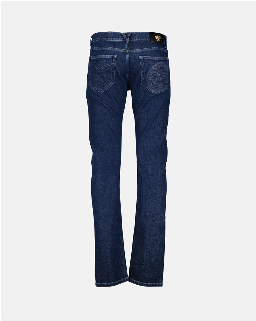 Pants Medusa denim pants Versace Blue Man