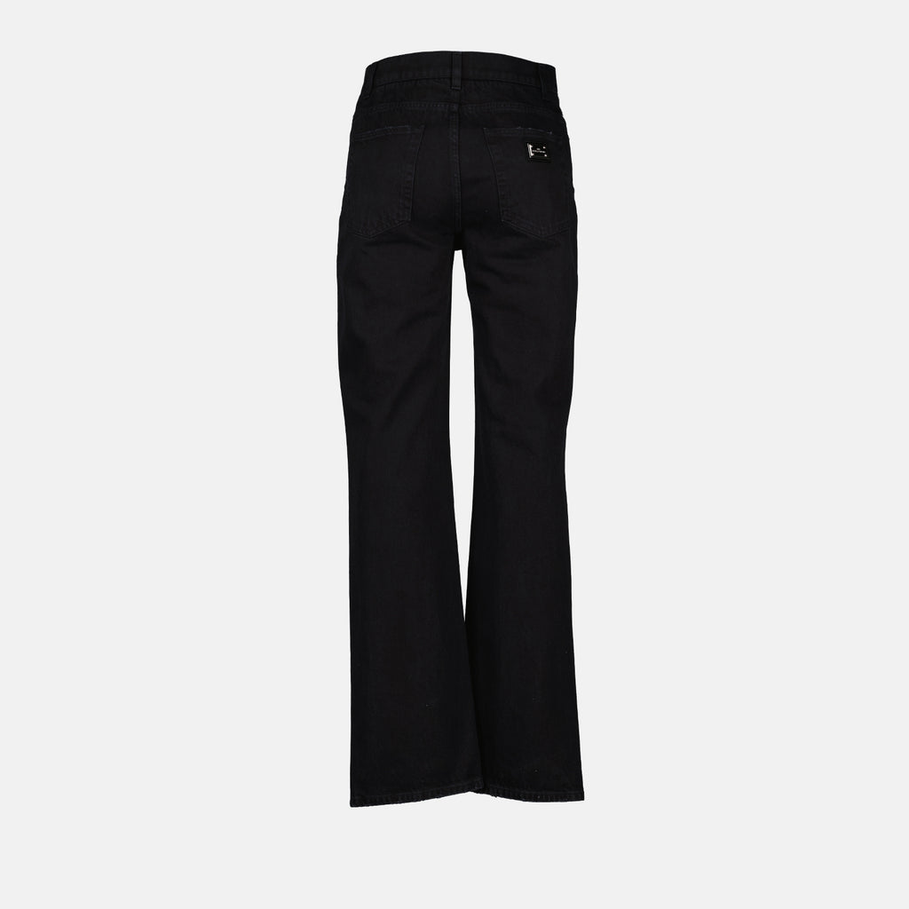 Hosen Pantalon jean Dolce & Gabbana Schwarz Femme