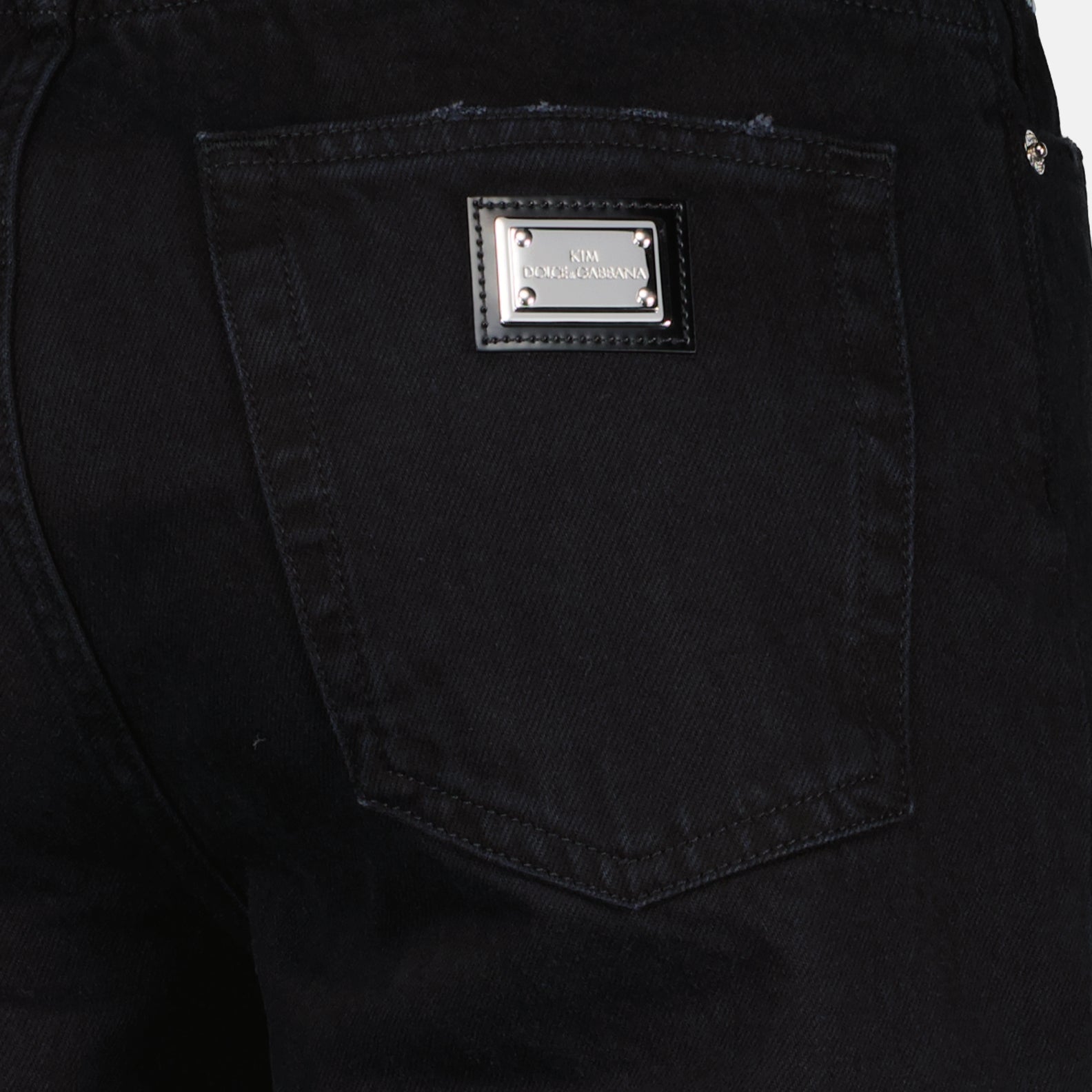 Hosen Pantalon jean Dolce & Gabbana Schwarz Femme