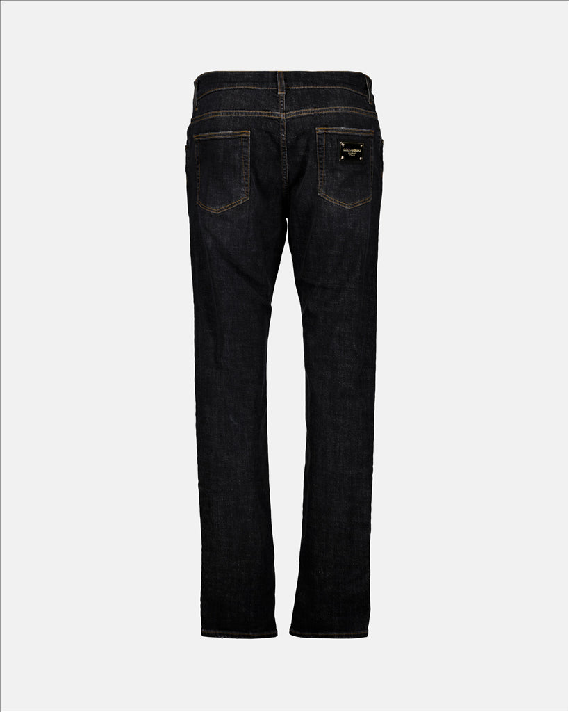 Hosen Pantalon jean Dolce & Gabbana Schwarz Homme