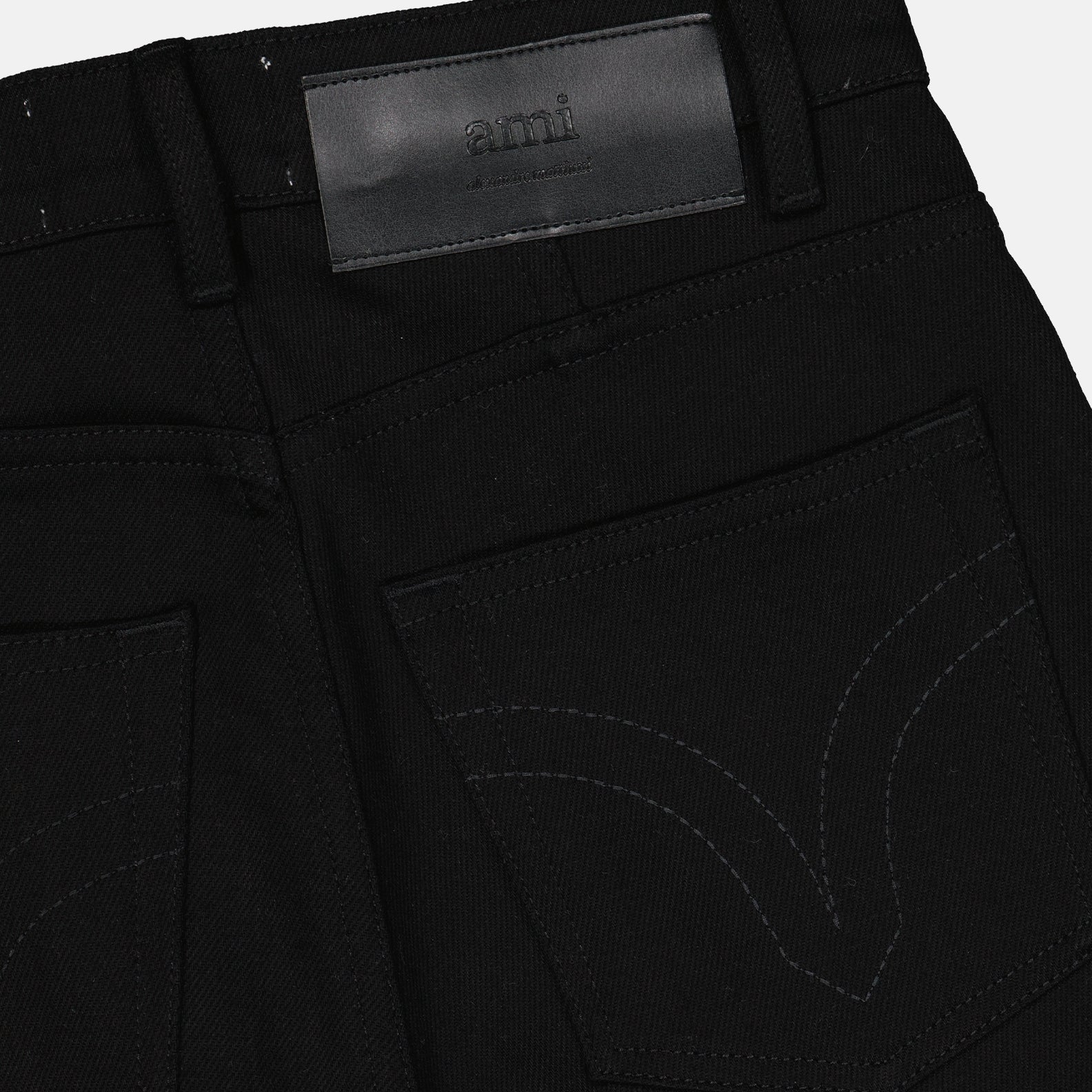 Hosen Pantalon jean Ami PARIS Schwarz Homme