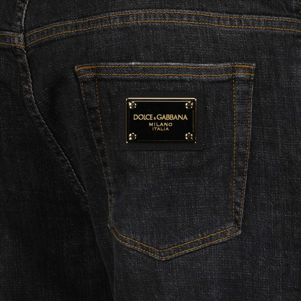 Hosen Pantalon jean Dolce & Gabbana Schwarz Homme