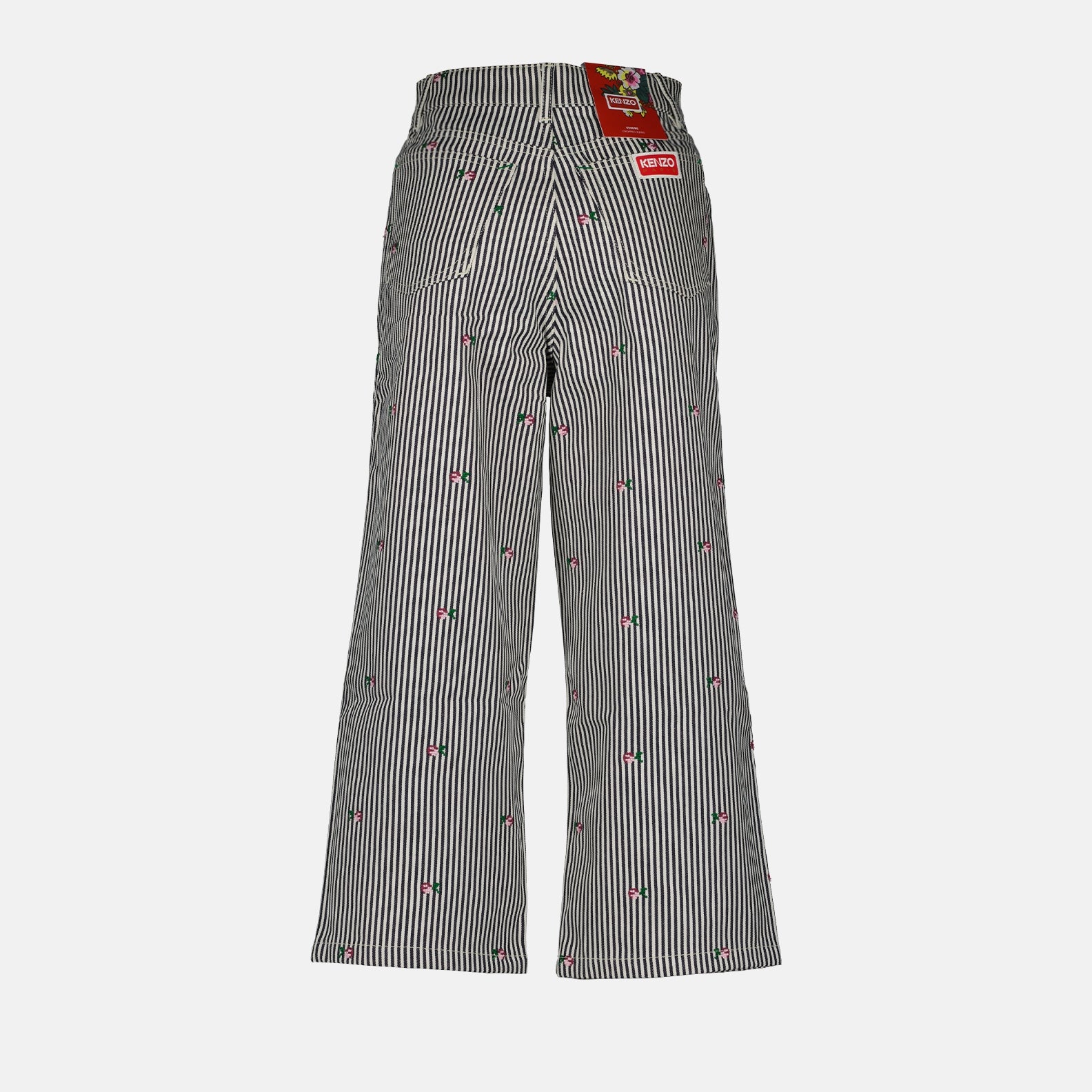 Pantaloni Pantalon jean rayé Kenzo Grigio Femme