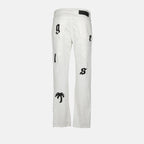Calças Pantalon jeans Palm Angels Branco Homme