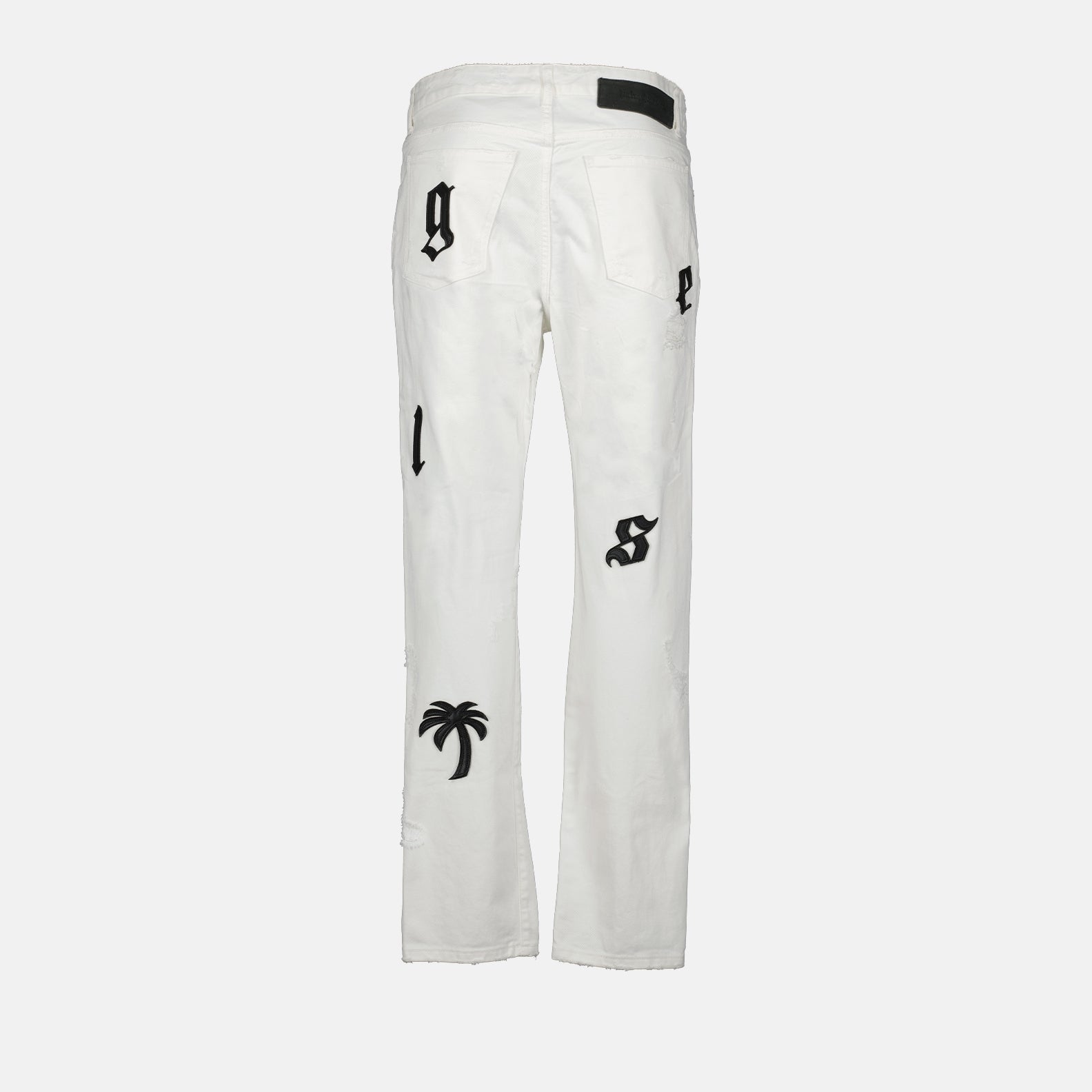 Pantaloni Pantalon jeans Palm Angels Bianco Homme