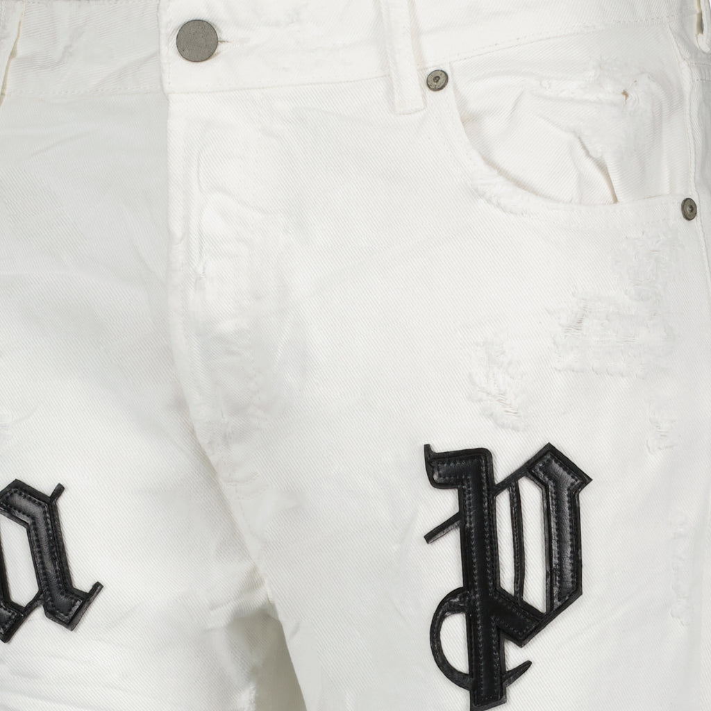 Calças Pantalon jeans Palm Angels Branco Homme