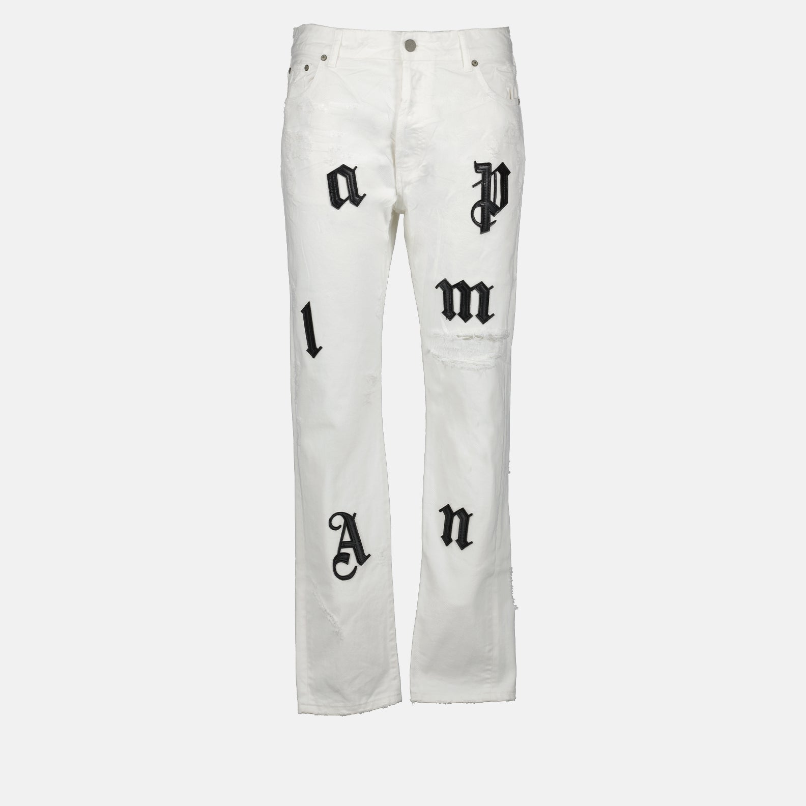 Pantaloni Pantalon jeans Palm Angels Bianco Homme