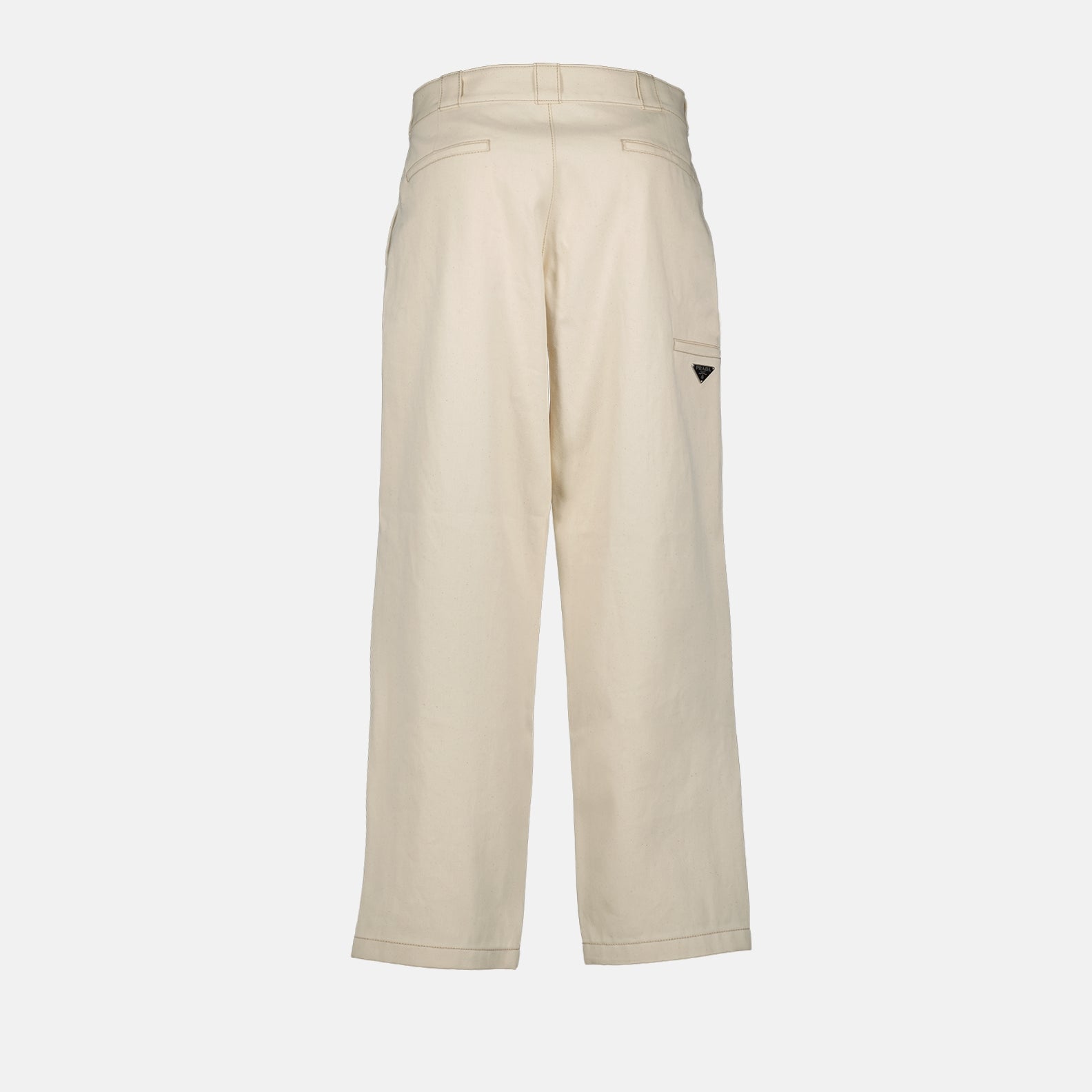 팬츠 Pantalon jeans Prada 하얀색 Homme